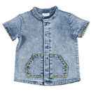 Baby/Kids Summer Denim Clothing Sets with Pockets childrensterritory