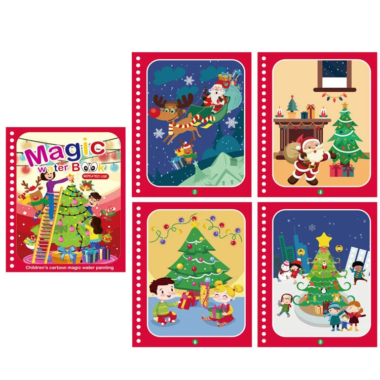 Kids Magic Water Coloring Books Toys for Birthday Gifts childrensterritory