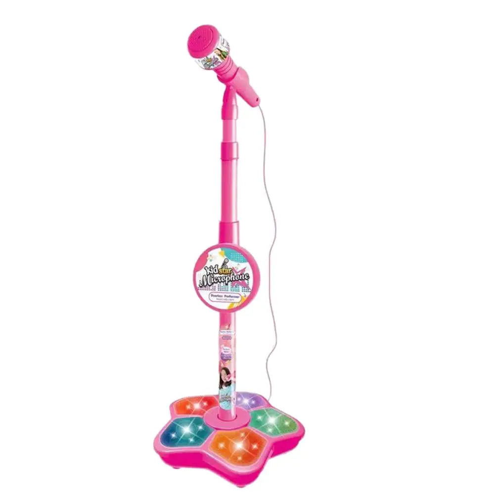 Kids' Adjustable Microphone Music Stand Set childrensterritory