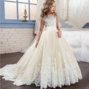 Long Bridesmaid Kids Dresses For Girls/Princess Dresses