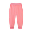 Little Girls Cute Dog Print Pink Casual Trouser for Autumn childrensterritory