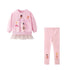 Cartoon Dancing Girls Print Sweatshirts and Leggings Sets For Kids childrensterritory