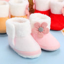 Flower Design Comfortable Baby Snow Booties childrensterritory