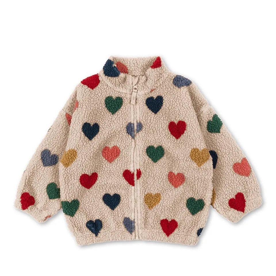 Colourful Cartoon Design Winter Outerwear For Kids childrensterritory