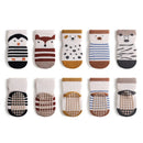 Cartoon Animal Print Infant Floor Socks childrensterritory
