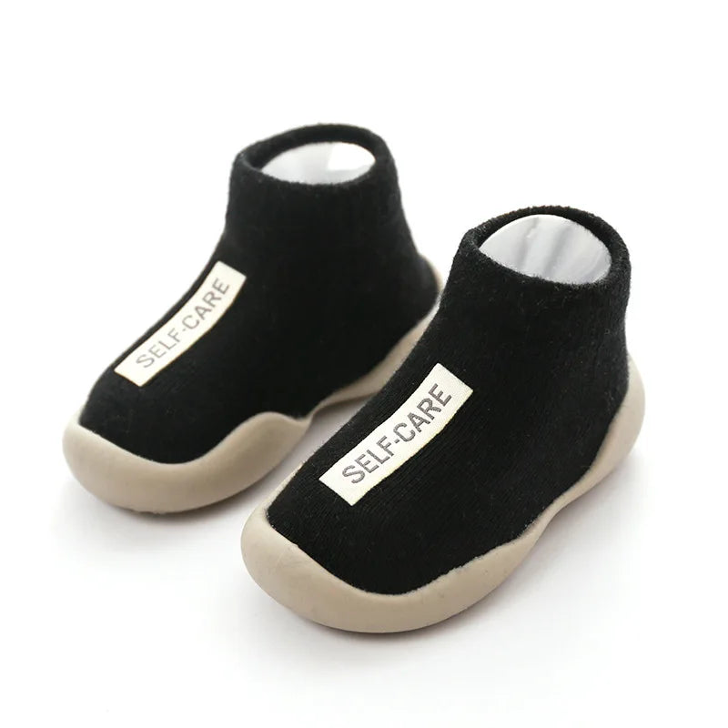 Baby Kids Soft Rubber Cartoon Design Shoes