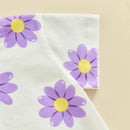 Flowers Print Baby Girls 3pcs Short Sleeve Tops Shorts Hairband Set childrensterritory
