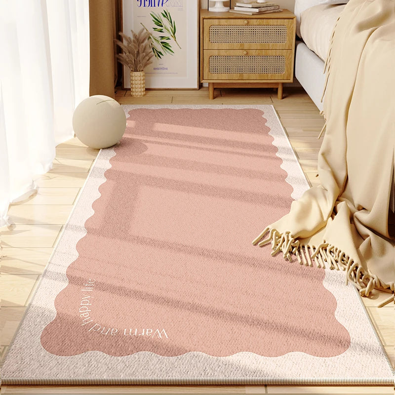 Nordic Cute Flower Girl Rugs for Bedroom, Large Area childrensterritory