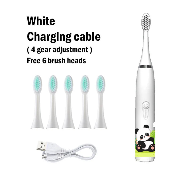 Smart Rechargeable Kids Sonic Electric Toothbrush childrensterritory