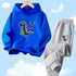 Kids 2pcs Dinosaur Printed Hoodie + Pants Set childrensterritory