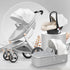 Superior 3-in-1 Baby Stroller featuring a Car Seat and Bassinet childrensterritory