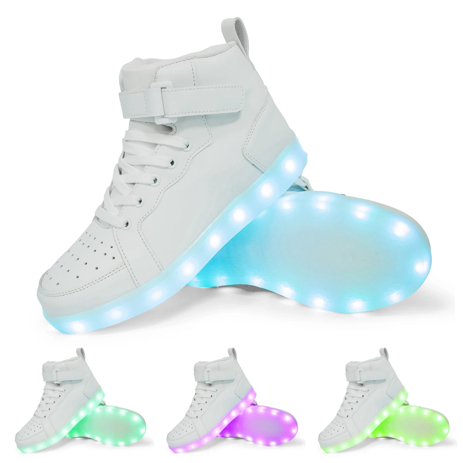 Kids Glowing Sneakers for Boys and Girls childrensterritory