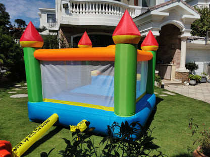 12*9*8ft Inflatable Bounce House With Slide For Kids childrensterritory