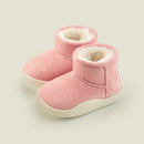 Warm Solid Color Cotton Snow Boots for Baby/Toddlers childrensterritory