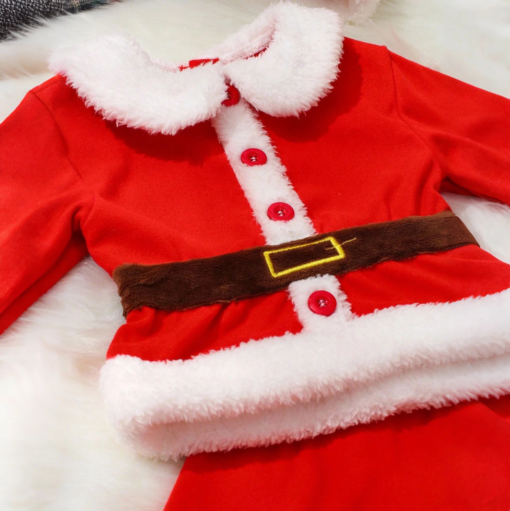 Long Sleeves Baby Christmas Clothing Set
