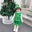 Kids Girls Christmas Tree Costume for Cosplay childrensterritory