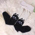 Cartoon Animal Print Girls Winter Knitted Cotton Stockings childrensterritory