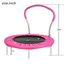36-inch Kids' Metal Trampoline with Handles childrensterritory