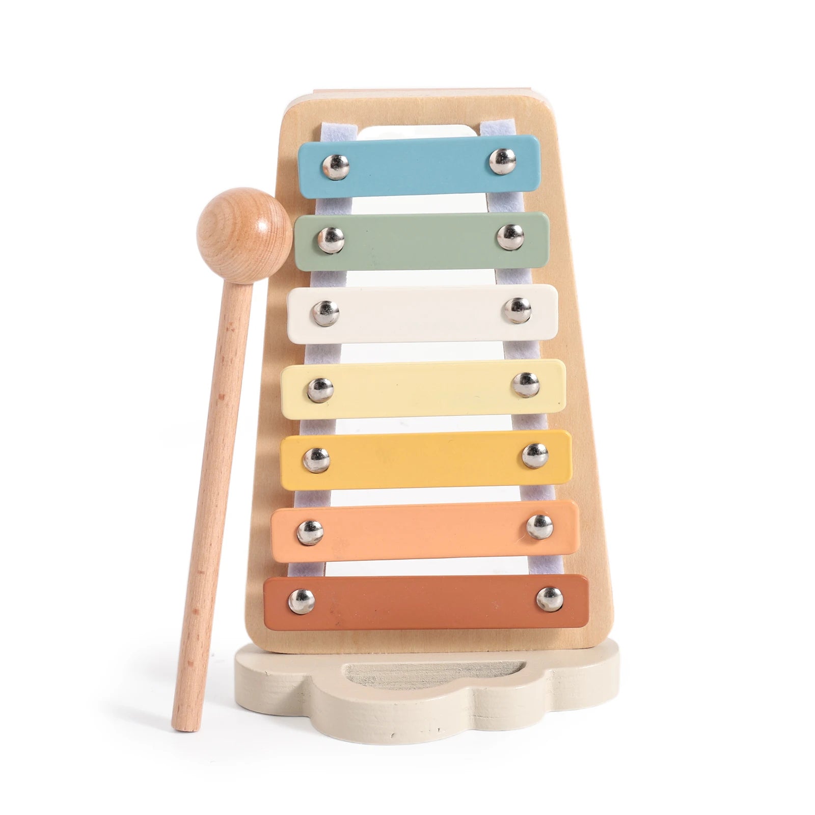 Wooden Musical Instruments for Early Education in Infants