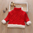 Kids Boy Girl Thick Knitted Turtleneck Sweaters childrensterritory