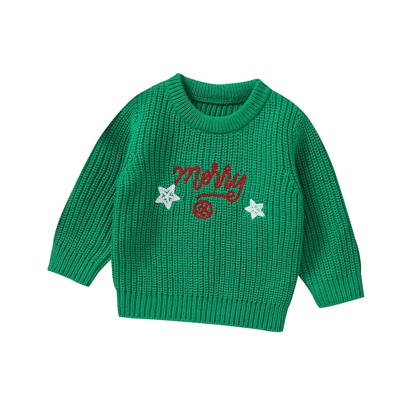 Baby Kids Christmas Design Winter Casual Sweater