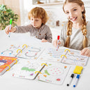 Reusable Magical Tracing Education/Training Book for Toddlers childrensterritory