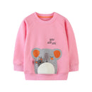 Kids Girls Boys Christmas Theme Print Sweatshirts
