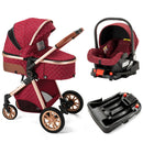 High Landscape Royal Folding 3-in-1 Baby Stroller