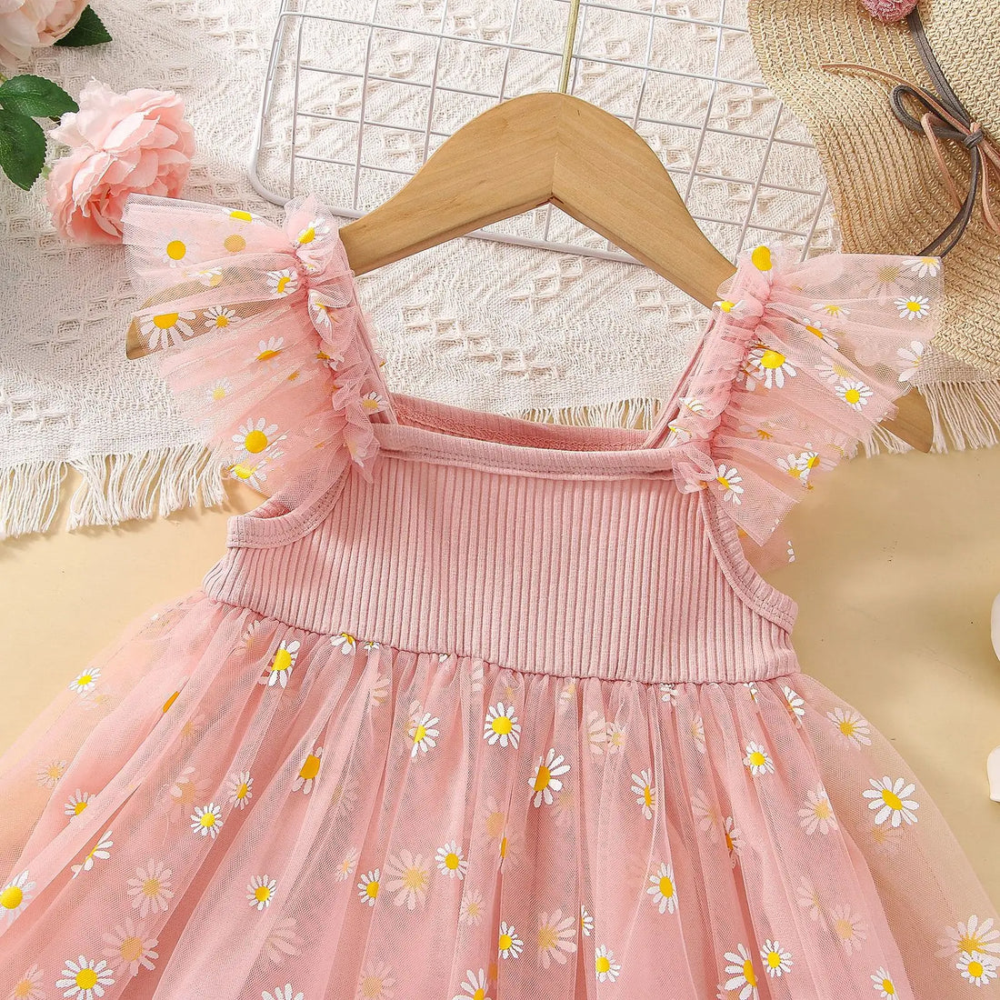 Daisy Design Baby Girl Princess Style Party Dresses childrensterritory