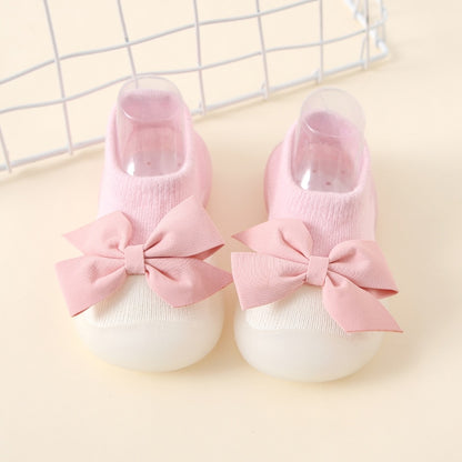 Baby Cartoon Print Soft Rubber Sole Booties childrensterritory