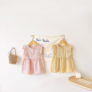 Korean Style Baby Girls Sleeveless Princess Dresses childrensterritory