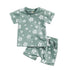 Floral Printed 2pcs Summer Clothing Set for Baby Girl childrensterritory
