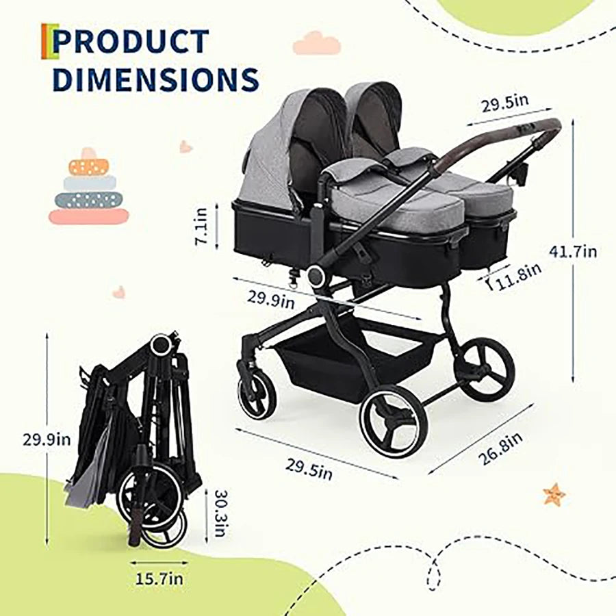 Baby Kids Stroller With Safety Features and Smooth Wheels childrensterritory
