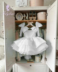 Sleeveless Bow Design Fluffy Girls' Birthday Party Dresses childrensterritory