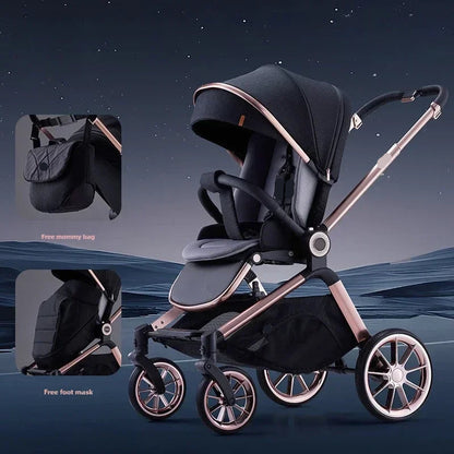 Dual-purpose High-Landscape Infant Stroller childrensterritory