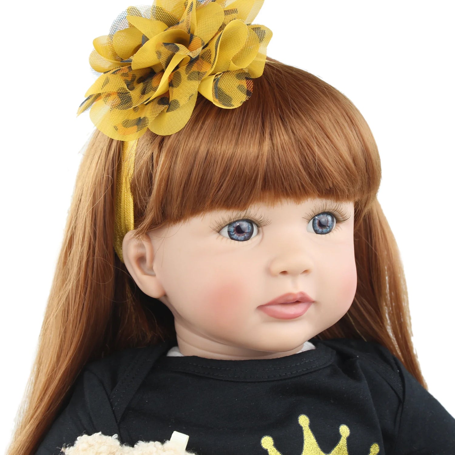 Handmade Lifelike Soft Silicone Cute Reborn Baby Doll childrensterritory