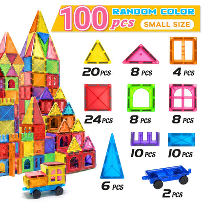 Magnetic Building Blocks Educational Toys For Kids