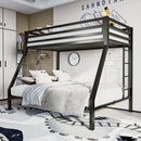 Twin Over Full-Size Beds with Sturdy Guard Rail & Removable Ladder childrensterritory