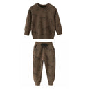 Children's Elmo Cartoon Print Clothes Sets for Boys, Girls