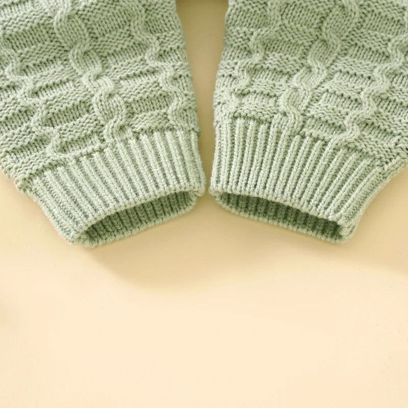 Baby Kids Long Sleeves Soft Winter Bodysuits childrensterritory