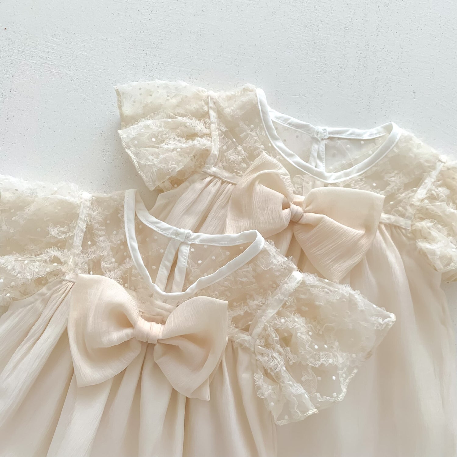 Baby Girl Thin Gauze Princess Dress and Bodysuit childrensterritory