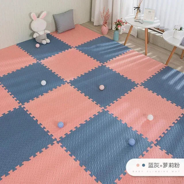 Soft Interlocking Puzzle Mat Play for Kids Room