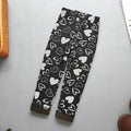 Plus Velvet Printed Kids Girls Winter Leggings childrensterritory