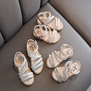 Kids Girls Stylish Bling Rhinestone Soft Princess Sandals