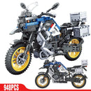 City Motorcycle Building Blocks Toy Set For Kids