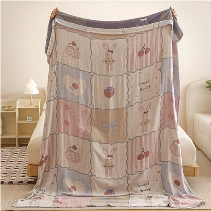 Kids’ Cartoon Print Soft Bedding Blanket childrensterritory