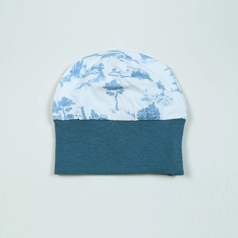 Baby and Kids Printed French Toile Cozy Pajamas and Footies