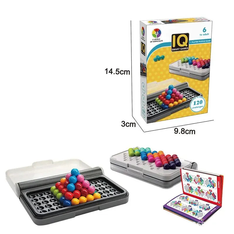 Kids' Logical Mind Toys: 3D Classic Pyramid Beads