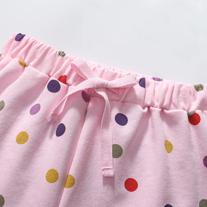 Cartoon Animals Design Tops + Cotton Pants Girls Clothes Sets childrensterritory
