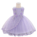 Baby Girl Lace Embroidered Formal Occasion Gowns childrensterritory